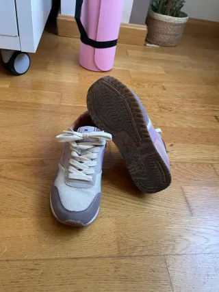 Zapatillas Pepe Jeans tonos malva de la talla 36