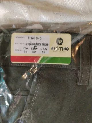 Pantalón JATBONE verde oliva talla vea fotos
