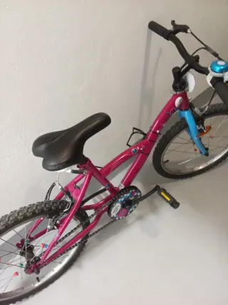 Bicicleta infantil rosa