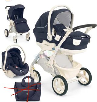 Trio Cam Navicella Ovetto Passeggino