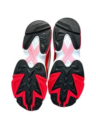 Adidas Falcon Mujer Rojo y Blanco