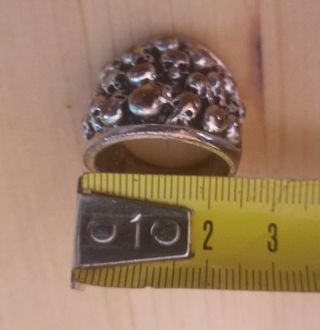 Lote 4 Anillos Bisuteria Grandes Vintage 