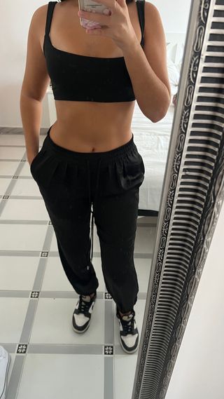 Pantalón chándal Zara Talla S