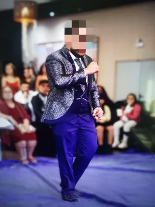 Traje Novio Chaqueta Chaleco Pantalón Gemelos