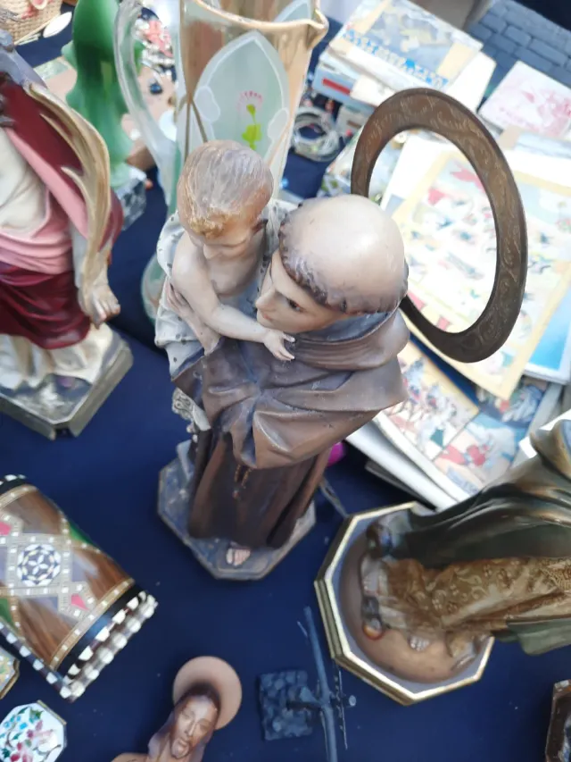 Vecchia figura di Sant'Antonio