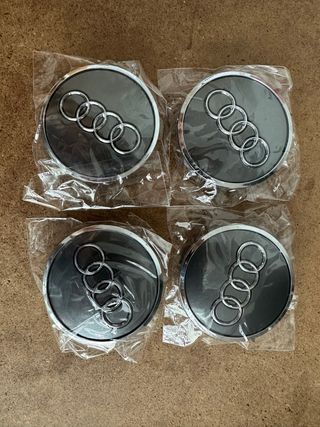 Tapas de buje Audi 61mm (4 unidades)