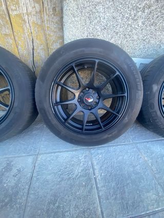 Llantas JR negras