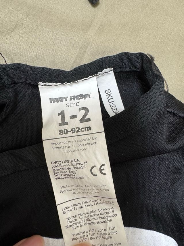 Disfraz Halloween Calavera y Calabaza