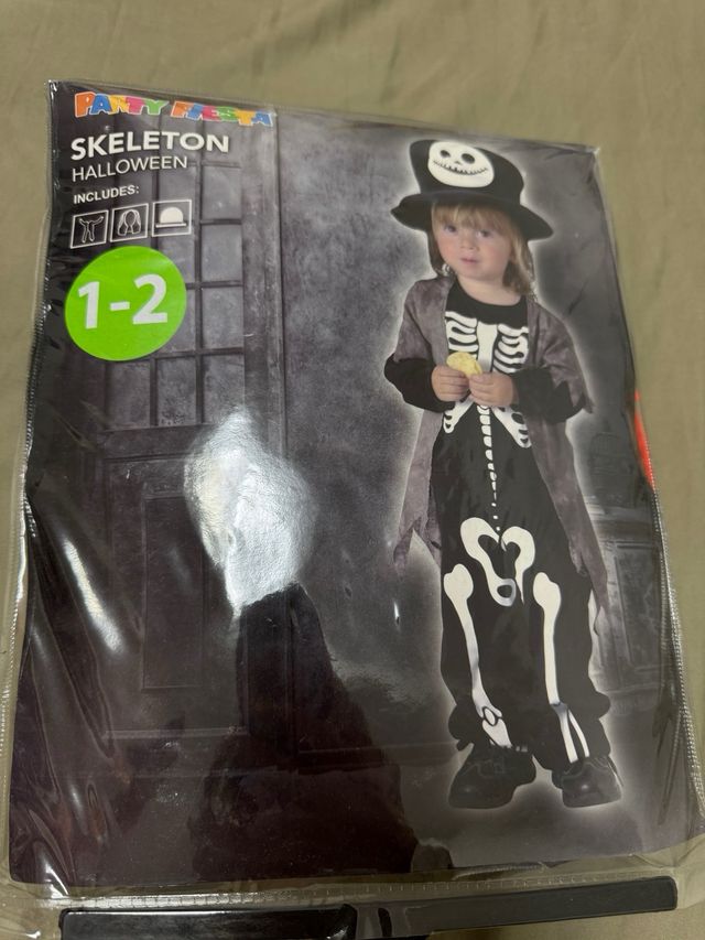 Disfraz Halloween Calavera y Calabaza