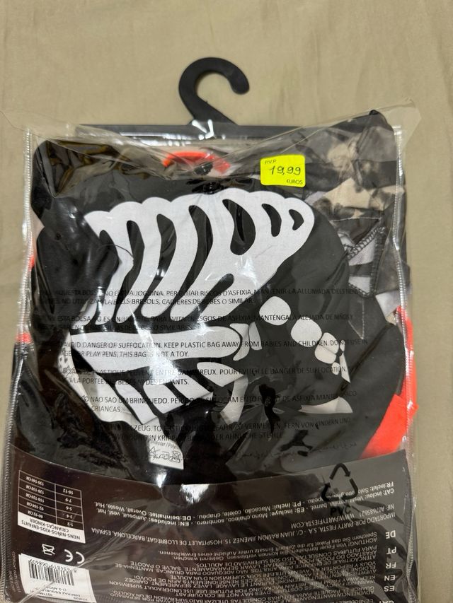 Disfraz Halloween Calavera y Calabaza