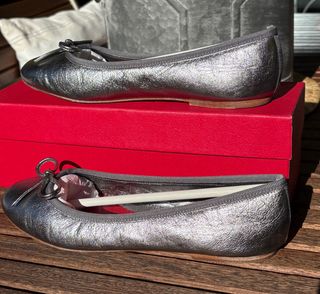 Bailarinas Carolina Herrera piel plateada