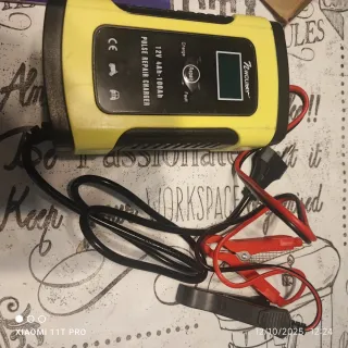 Cargador Batería Coche/Moto 12V