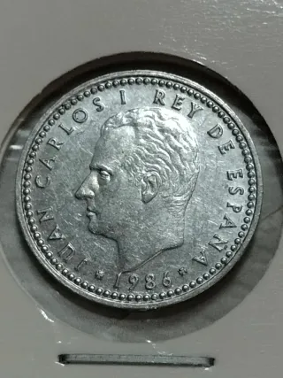 1 Peseta España 1986 Juan Carlos I