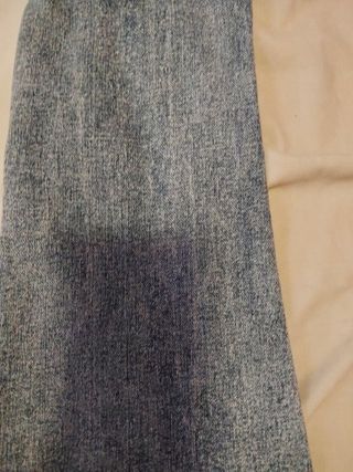 Pantalón vaquero mujer campana rotos talla 38
