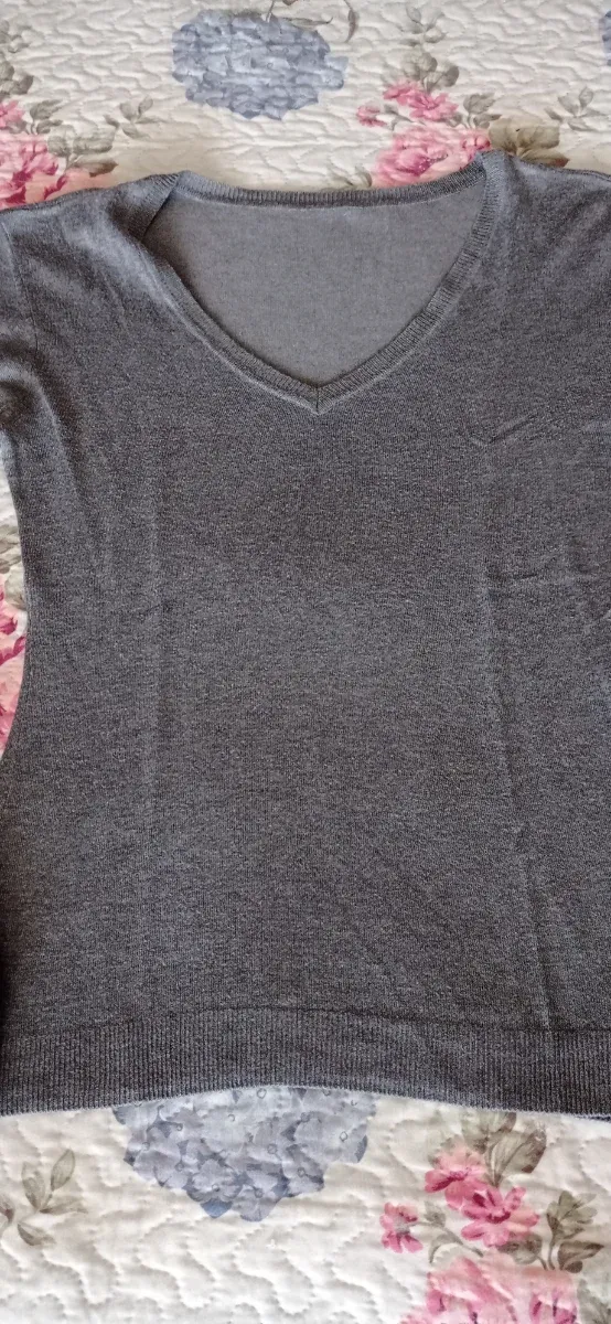 Pullover donna grigio scuro