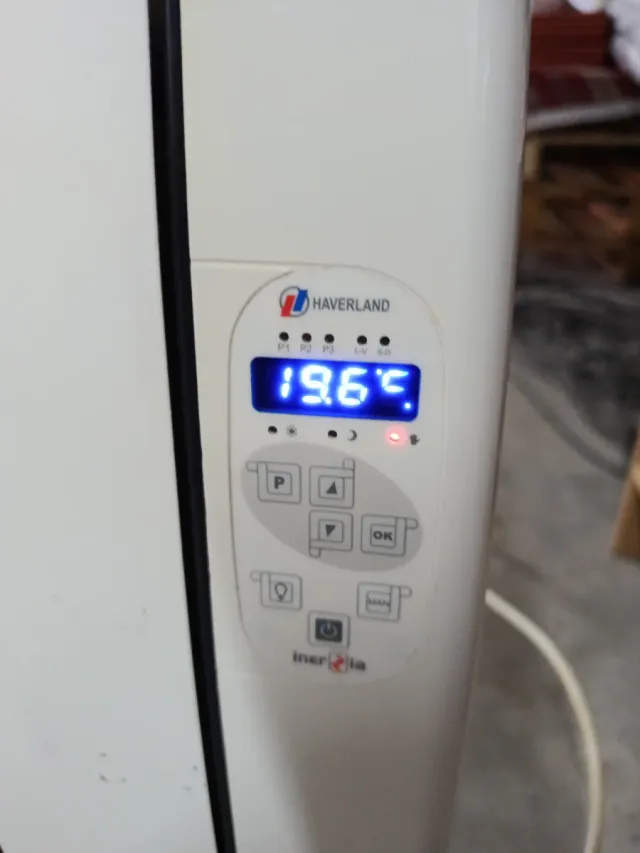 Radiador eléctrico blanco