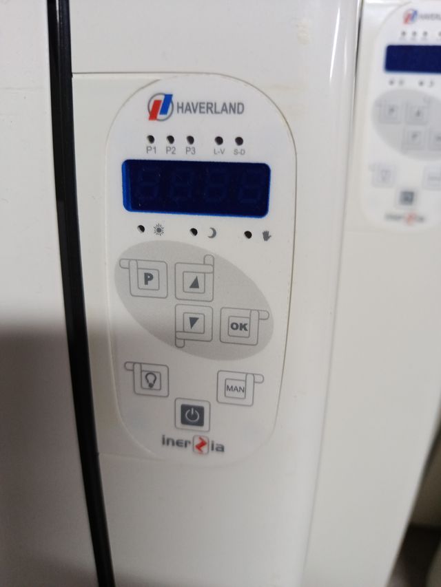 Radiador eléctrico blanco