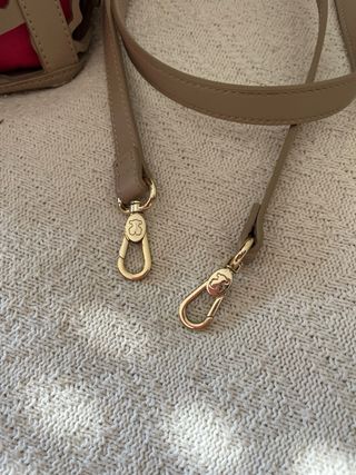 Bolso Tous Carrusel Beige y Rosa