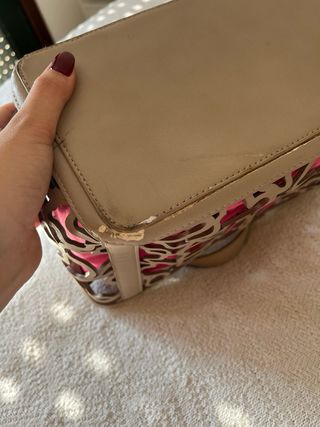 Bolso Tous Carrusel Beige y Rosa
