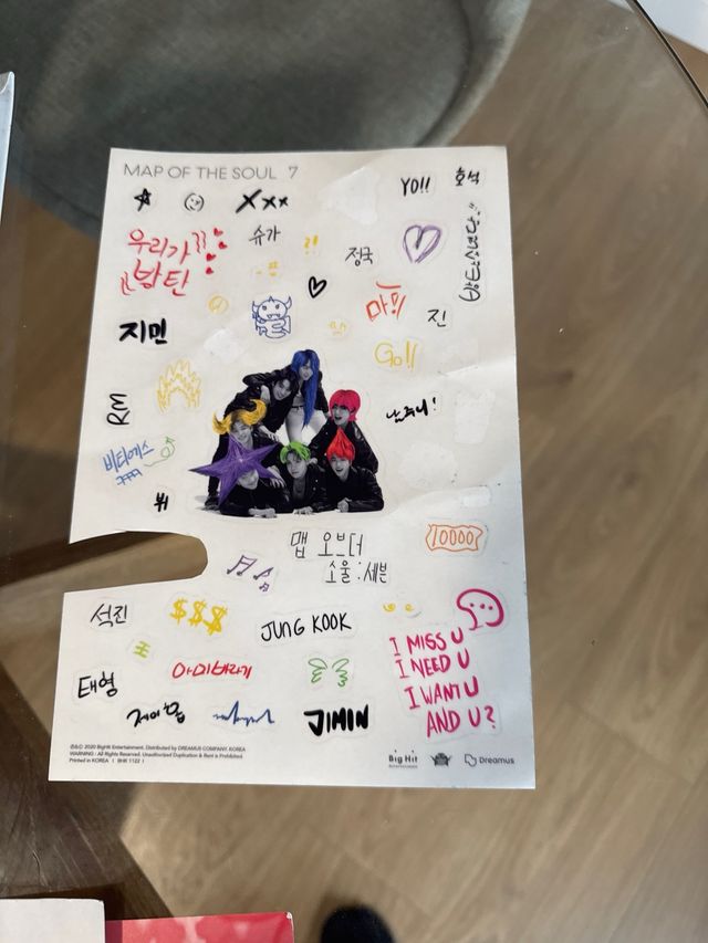 BTS Map of the Soul 7 - Versione 01