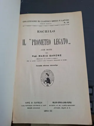 Eschilo - Il Prometeo Legato