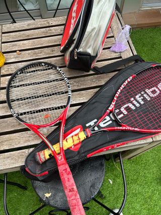 2 Raquetas Tecnifibre Tenis y Frontenis