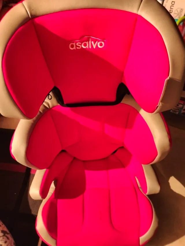 Silla de coche infantil rosa Asalvo