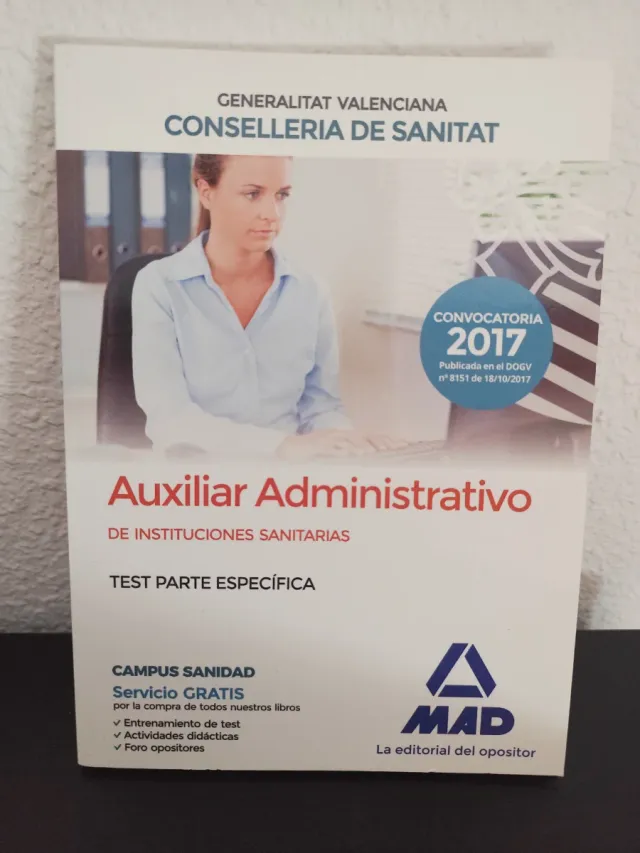 Auxiliar Administrativo de la Conselleria de Sa...