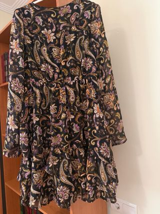 Vestido Springfield estampado paisley