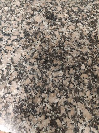 Encimera de Cocina Granito y fregadero redondo 