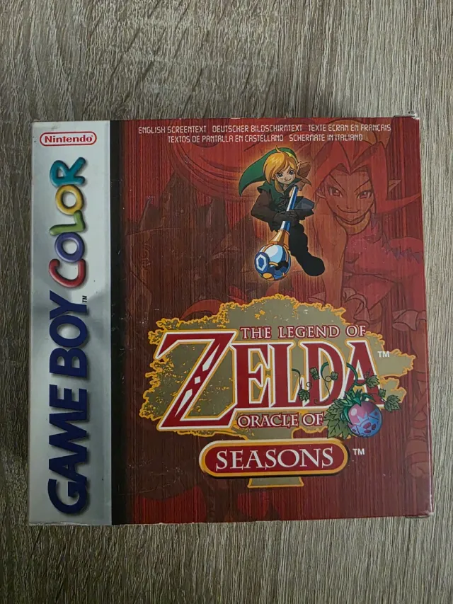Zelda Oracle of Seasons Game Boy Color