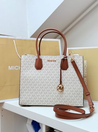 Bolso Michael Kors Beige y Marrón