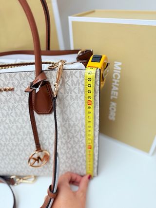 Bolso Michael Kors Beige y Marrón