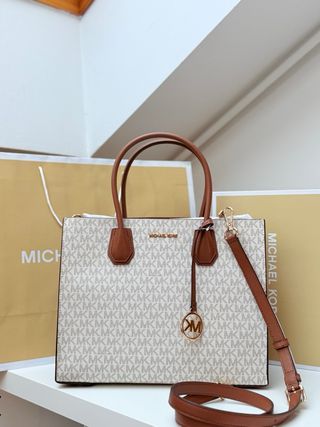 Bolso Michael Kors Beige y Marrón