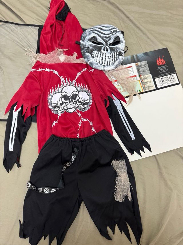 Disfraz Halloween Zombie Skater Tallas 2-4