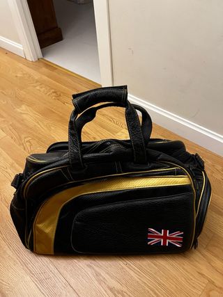 Bolso Williams Racing F1 Negro y Dorado