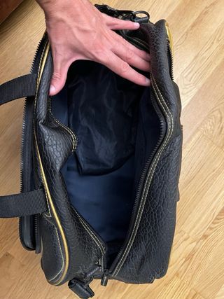 Bolso Williams Racing F1 Negro y Dorado