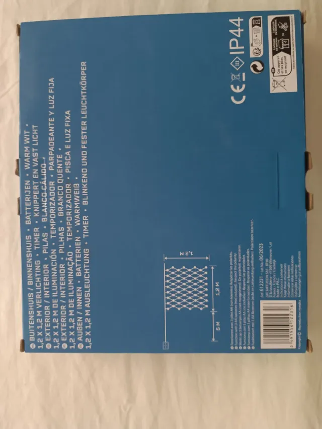 Lote luces LED Cortina Balcón 100 LED