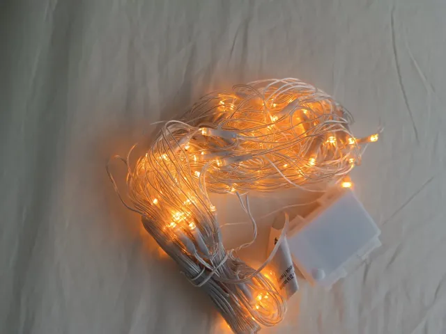 Lote luces LED Cortina Balcón 100 LED