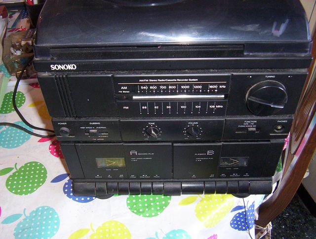 Radio Cassette Giradischi SONOKO