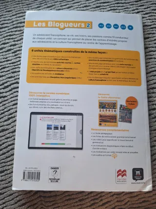 LES BLOGUEURS 2 A1.2 LIVRE (EPACK)