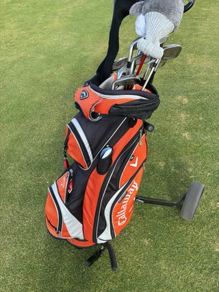 Bolsa de golf Callaway naranja