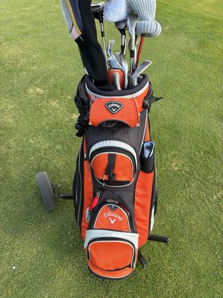 Bolsa de golf Callaway naranja