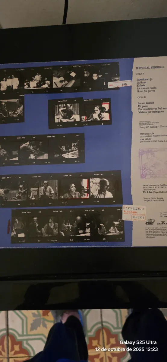 Vinilo LP Joan Manuel Serrat - Material Sensible