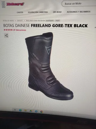 Botas Dainese Freeland Gore-Tex Talla 44