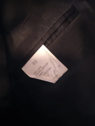 Traje gris marengo
