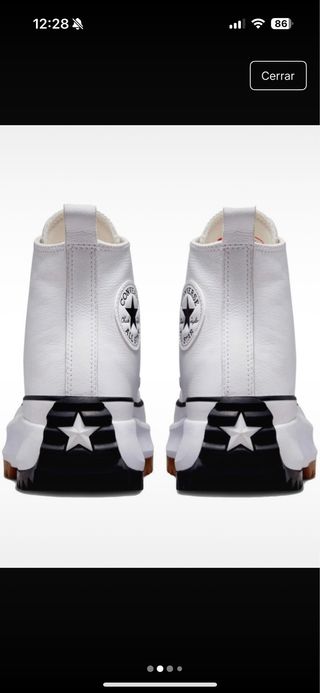 Converse Run Star Hike Blancas Talla 38