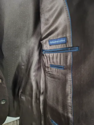Chaqueta americana marrón