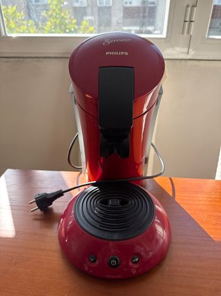 Cafetera Philips Senseo Roja