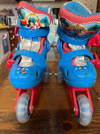 Patines infantiles Disney Mickey